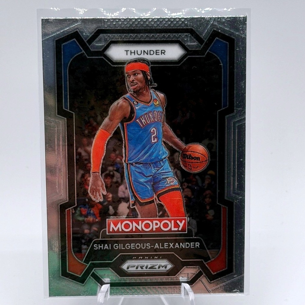 Shai Gilgeous-Alexander Panini Prizm Monopoly #61 2023 NBA Oklahoma City Thunder